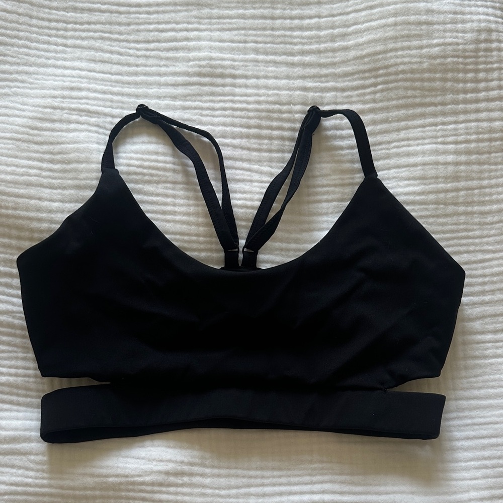 Sincerely Jules bandier Black Sports Bra